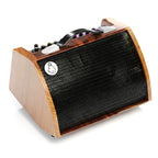 YM120 120W Guitar Amplifier - Studio- Bluetooth Speaker for Live Gigs & Home Recording with Microphone, audio cable, instrument cable, charging cable, shoulder strap, etc.