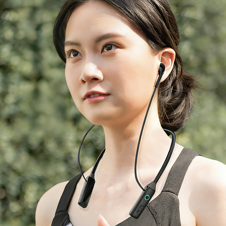 2.4G Wireless Neckband Monitor Headphones | Dual-Mode Bluetooth & Low-Latency for Live Streaming & Singing