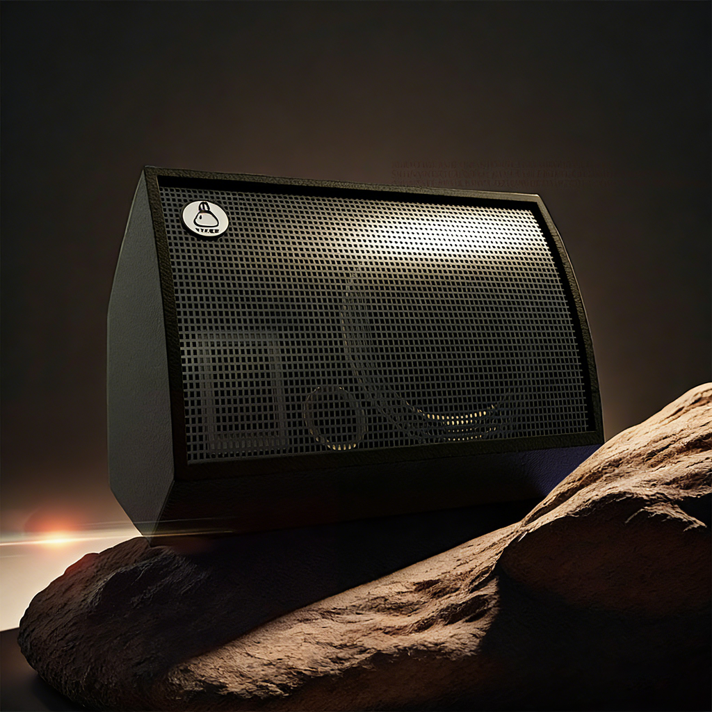 YM200 Hi-Fi Rechargeable Bluetooth Speaker - High-Power Amplifier for Acoustic Guitar, Karaoke, Live Streaming & Built-in Recording/Monitoring with Microphone, audio cable, instrument cable, charging cable, shoulder strap, etc.