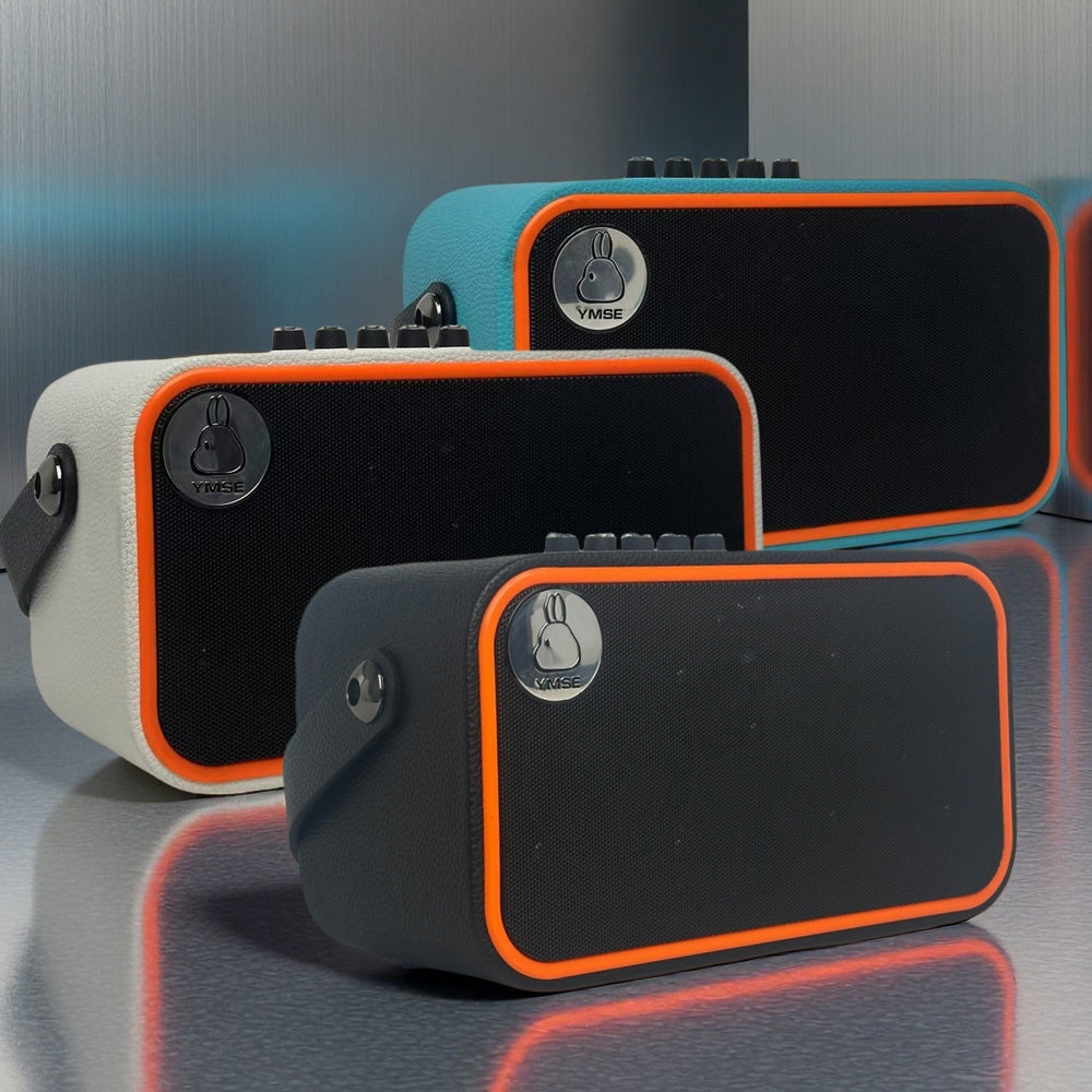 Portable High-Power Bluetooth Speaker with Wireless Microphone - Home KTV & Outdoor Karaoke System for Instrument Playing & Singing