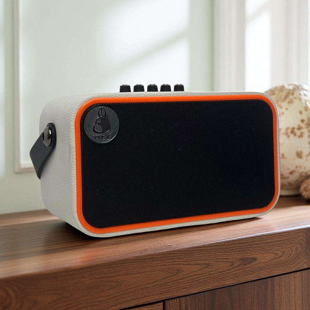 Portable High-Power Bluetooth Speaker with Wireless Microphone - Home KTV & Outdoor Karaoke System for Instrument Playing & Singing