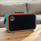 Portable High-Power Bluetooth Speaker with Wireless Microphone - Home KTV & Outdoor Karaoke System for Instrument Playing & Singing