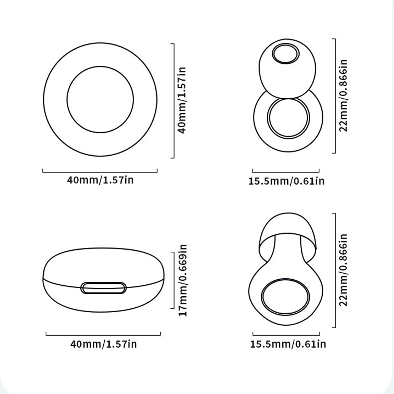 Premium Noise Cancelling Earplugs | Soft Silicone, Comfortable Hearing Protection for Sleep & Work(2 Pairs)