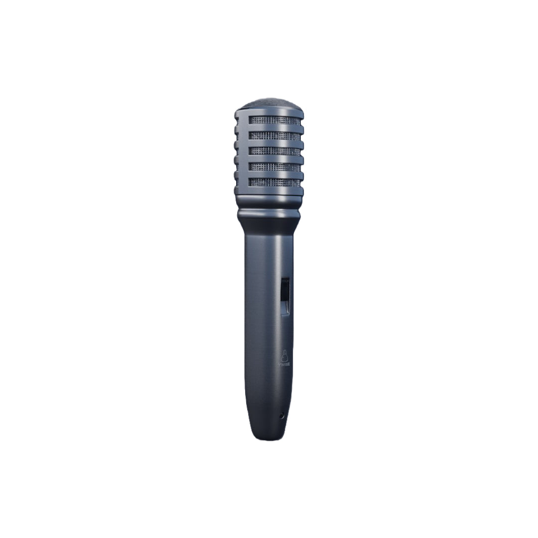 YM60 Professional Wired Microphone - Metal Anti-Howling Handheld Mic for Home KTV, Stage Performance & Conferences