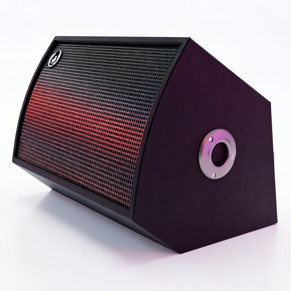 Hi-Fi Rechargeable Bluetooth Speaker - High-Power Amplifier for Acoustic Guitar, Karaoke, Live Streaming & Built-in Recording/Monitoring